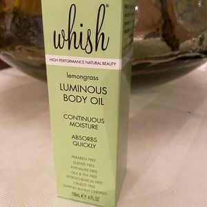 Whish lemongrass body oil